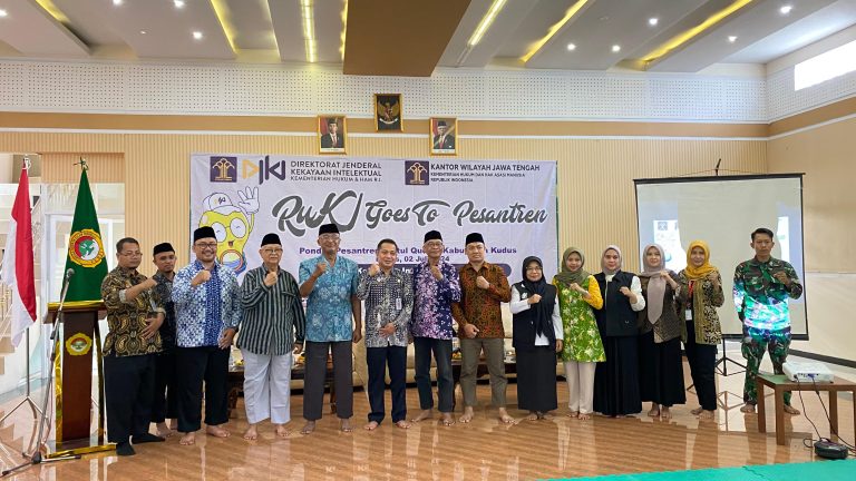 LDII Kudus gandeng Kemenkumham Sosialisasikan HAKI kepada santri